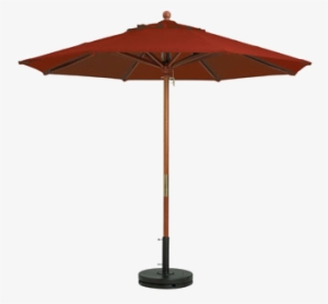 Market Umbrella, 7 Ft, 1-1/2" Wooden Pole, Outdura #2966143