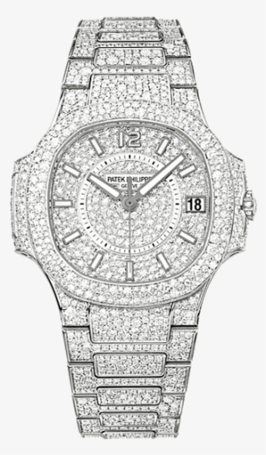 Patek Philippe 7021/1g-001 - Patek Philippe Full Diamond Watch #2966318