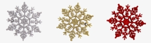 Pendente Pendente Flocos De - 4 White Glitter Snowflake, Set Of 24, Black, Holiday #2966776