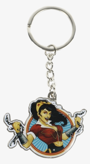Keyring Transparent Background - Dc Bombshells Wonder Woman Qmx 18x24 Art Print #2967193