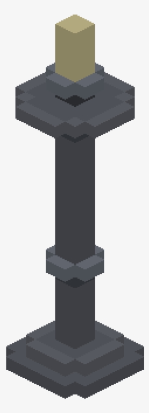 Stone Floor Candle Holder - Column #2968071