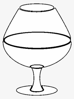 Dibujo De Copa De Vino Para Colorear - Wine #2968911