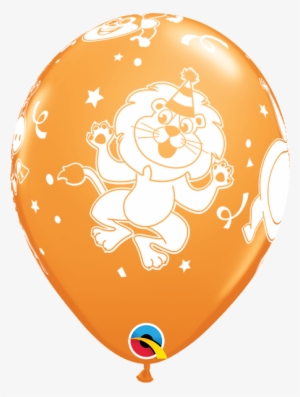 11" Party Animals Latex - 18-a-round Birthday Latex Balloons, Pack #2969390