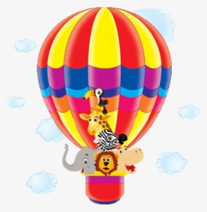 Air Balloons Animals - Animal Cartoon #2969778