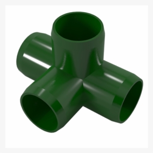 Pvc Pipeworks 3/4 Inch 4-way Pvc Furniture Grade Fitting #2970251