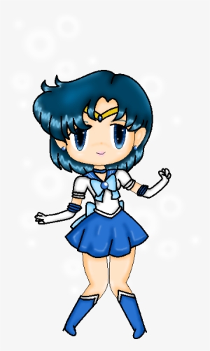 Sailor Moon Images Sailor Mercury Chibi Hd Wallpaper - Cartoon #2970642