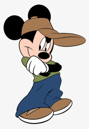 Cool Mickey - Mickey Mouse Wearing A Hat #2970983