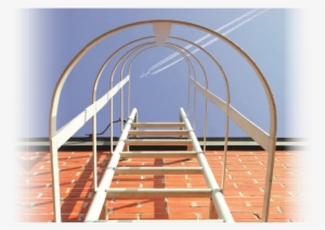 The Flexible Cable Ladder Safety System Is A Permanent - Stairs #2971184