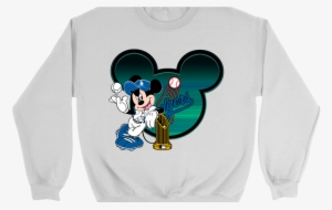 Mlb Los Angeles Dodgers Mickey Mouse Baseball Disney - Mickey Mouse Baseball #2971483