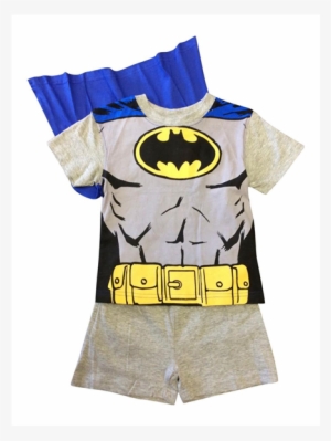 Boys Cotton Shortie Pyjama Set With Cape - Pyjama Set #2972007