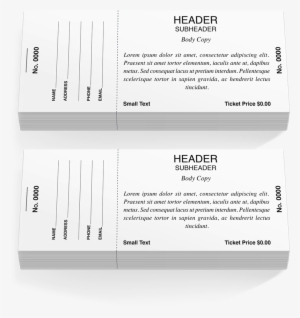 Pdf Raffle Ticket Template - Ink #2972136