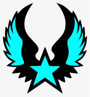 Blue Winged Star Clip Art At Clker - Logo Dream League Soccer Stars #2972138