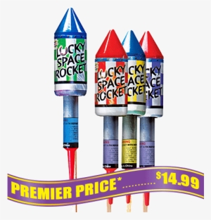 Lucky Space Rocket Lucky Space Fireworks Rockets - Gender Reveal Fireworks Fountain #2972772