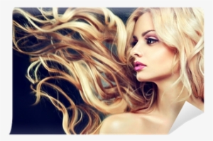 Beautiful Model With Flying Long Blonde Hair #2972979 Beautiful Model With Flying Long Blonde Hair #2972979