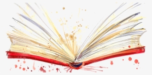 ¡este Es El Primer Año Que Empiezo Con El Blog Y Estoy - Open Book Water Color #2973144