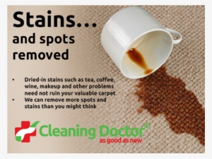 Cleaning Doctor Carpet & Upholstery Services Solihull - Coffee Stain On Carpet #2973462