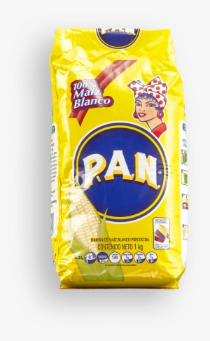 Image Of P - P.a.n Harina Blanca - Pre-cooked White Corn Meal 2lbs #2973526