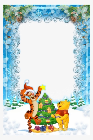 Clipart Resolution 1067*1600 - Christmas Frame Png Disney #2974127