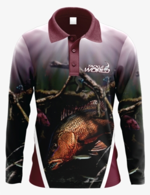 Tackle World Mangrove Jack Fishing Sun Shirts - Tackle World #2975094