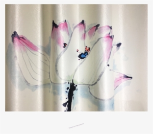 Butterfly Curtains Drapes Panels Darkening Blackout - Floral Design #2975451