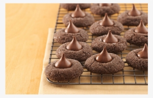 Hershey's Kisses Chocolate Blossom Cookies - Hershey's Kiss Chocolate Cookies #2975484