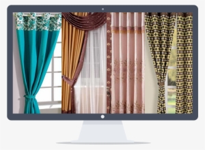 Drapes - Swayam Solid Eyelit Window Curtain - Turquoise (curw-p2711) #2975576