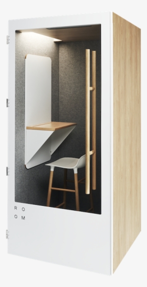 Minimalist Office Phone Booth Can Turn Any Space Into - Cupboard #2975724