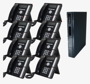 Avaya Business Telephone System With 6 Phones #2976037