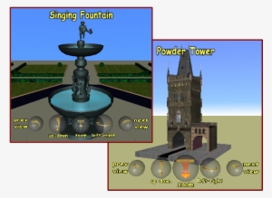 3d Control Elements Designed For Navigation In A Virtual - Europe #2976098