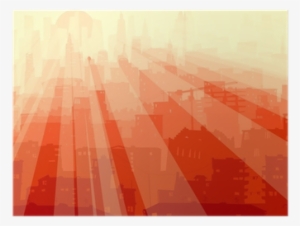 Póster Resumen Ilustración De La Gran Ciudad Y Los - Floor #2977178