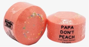 Papa Don't Peach Bomba Dear Bath Bomb - Bath Bomb #2978060