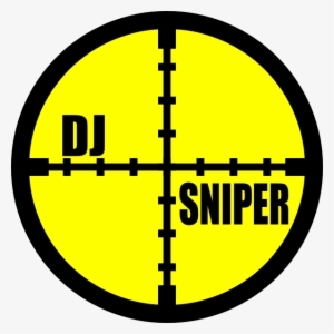 How To Set Use Dj Sniper Icon Svg Vector - Gun Sight Png #2978556