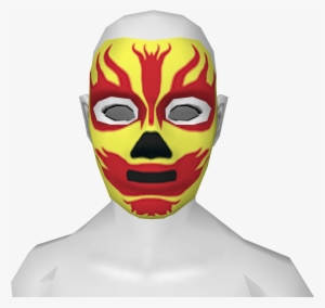 Avatar Yellow Lucha Libre Mask - Yellow #2978691