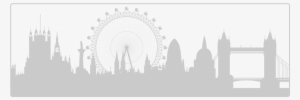 London - London Skyline Silhouette Png #2978723