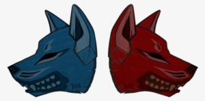 Japanese Akita Mask Designs For My Ooc Avatar, Who - Japanese Dog Mask #2979100