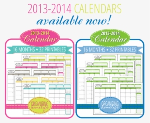 2013-2014 Printable Calendars - Colorfulness #2979124