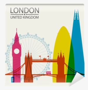 London City Skyline Silhouette Background, Vector Illustration - London #2979194