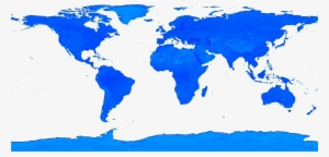 Oneearth - World Map Solid #2979409