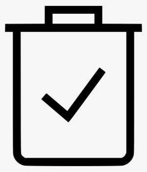 Bin Check Mark Ttash Can Comments #2979659
