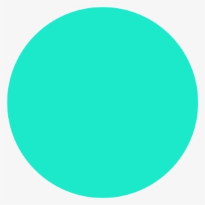 Circle Button - Teal - Light Blue Circle Transparent Background #2980049