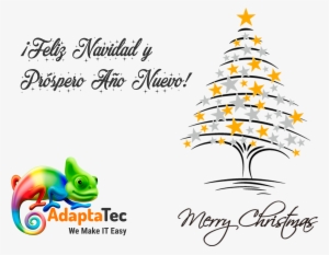 Adaptatec Os Desea Una Muy Feliz Navidad Y Un Próspero - Noel - Merry Christmas Card #2980637