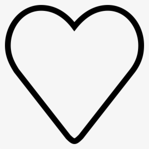 Png File Svg - Heart Thin Line Icon #2980763