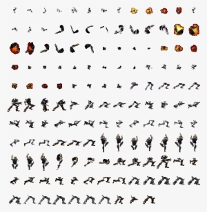 Explosion Png Sequence Abuse Art - Ant Man Sprite Sheet #2980764