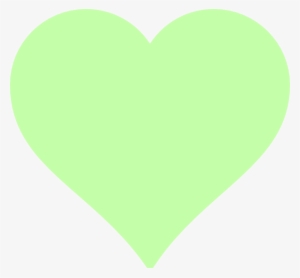 This Free Clip Arts Design Of Green Heart - Light Green Heart Png #2981047
