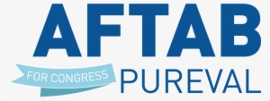 Aftab Pureval For Congress Logo 2018, Blue - Aftab For Ohio #2981539