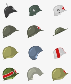 Ww2 Helmet Icons By Student Bradley Carlson - Ww2 Helmet Icon #2981985