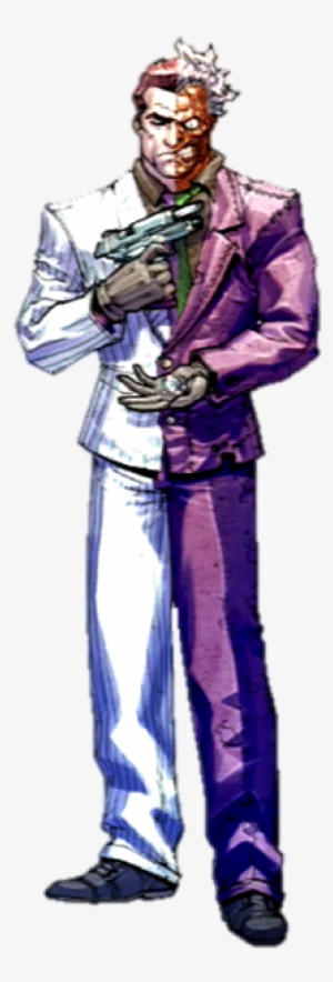 Baa-twoface Bio - Arkham Asylum Character Bio Art #2982151