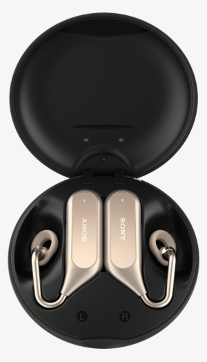 The Launch Of Airpods In 2016 From Apple Has Led To - 藍 芽 耳機 Sony Ear Duo Xea20 黑 金 #2982273