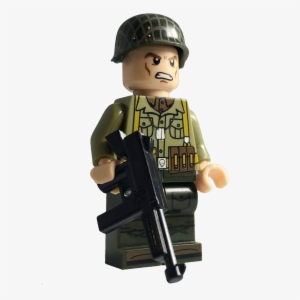Minifig World War Ii American Normandy Thompson - Assault Rifle #2982482