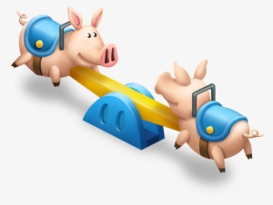 Pig Seesaw - Wiki #2983024